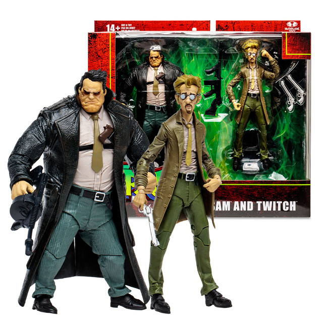 Spawn 7 Inch Scale Sam & Twitch Action Figure Set