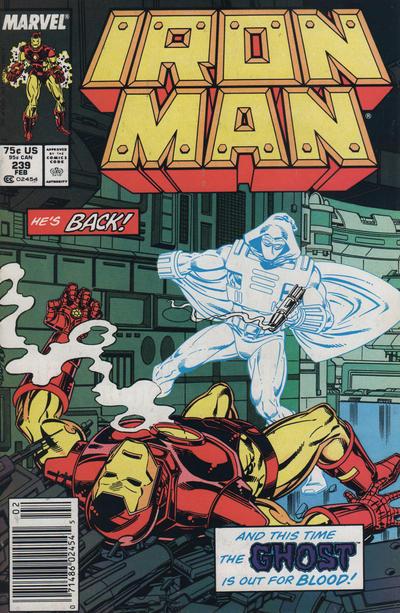 Iron Man #239 [Newsstand]-Very Fine (7.5 – 9)
