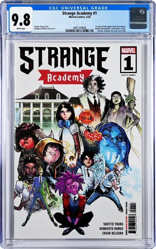 Strange Academy #1 Cgc 9.8 Nm