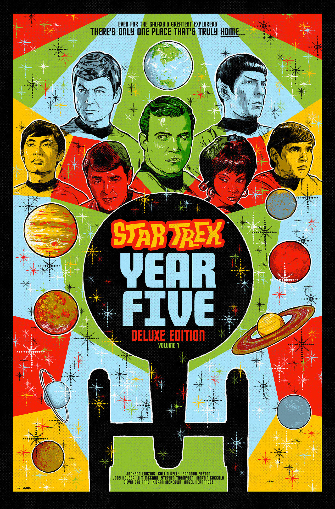 Star Trek Year Five Hardcover Graphic Novel--Book One