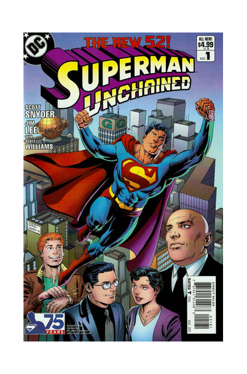Superman Unchained #1 1 for 25 Incentive Jerry Ordway & Alex Sinclair