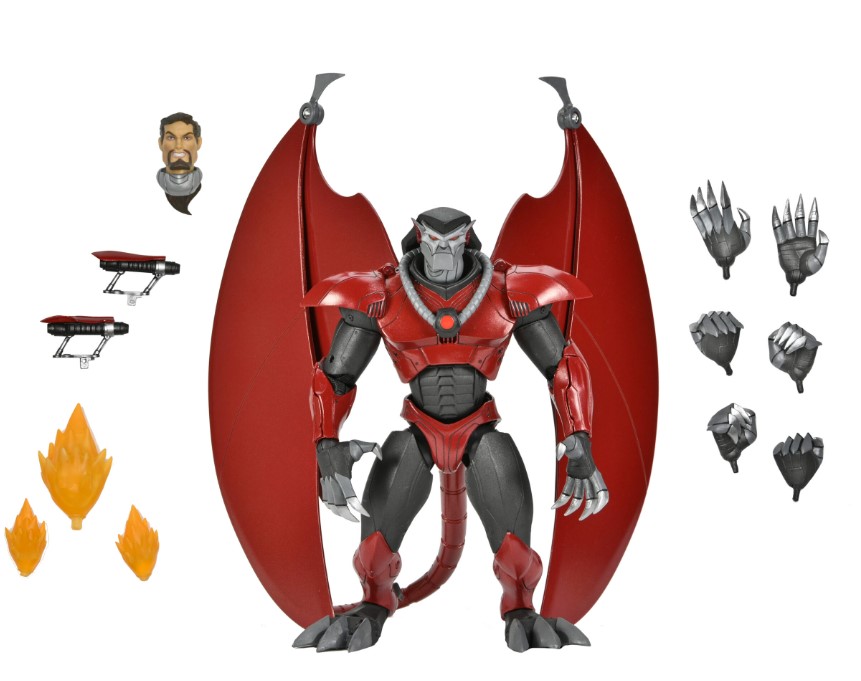 Gargoyles Ultimate Armored David Xanatos 7 inch Action Figure