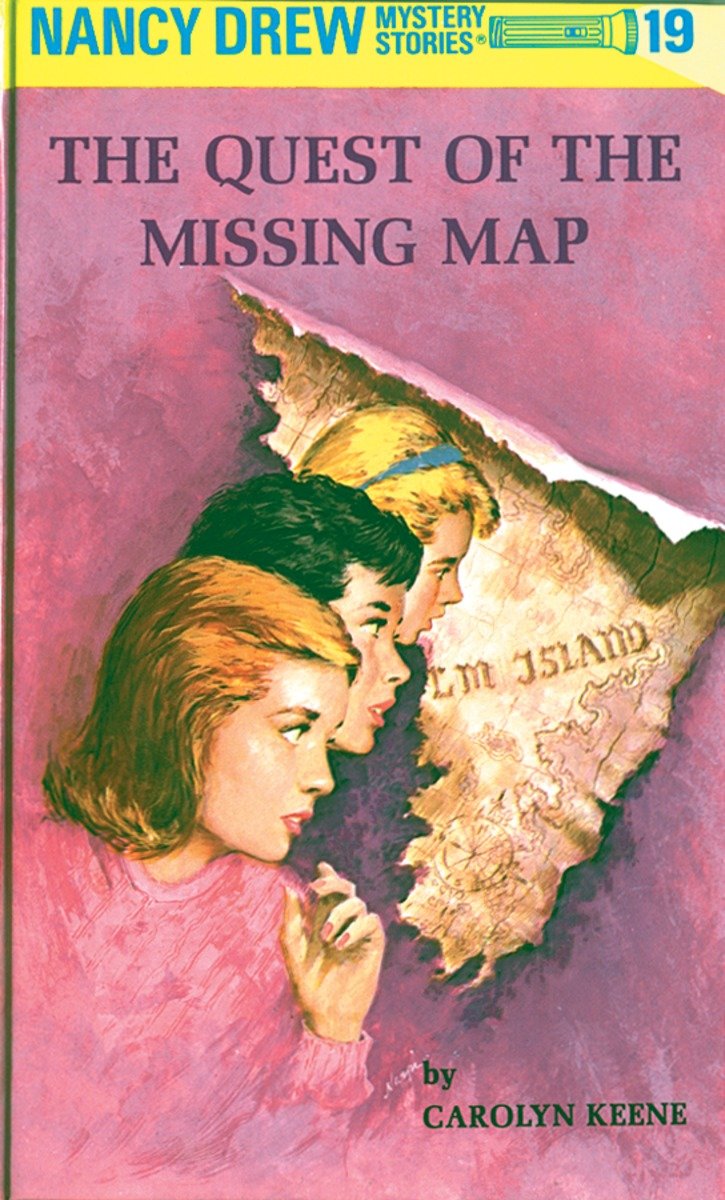 Nancy Drew 19: The Quest Of The Missing Map (Hardcover Book)