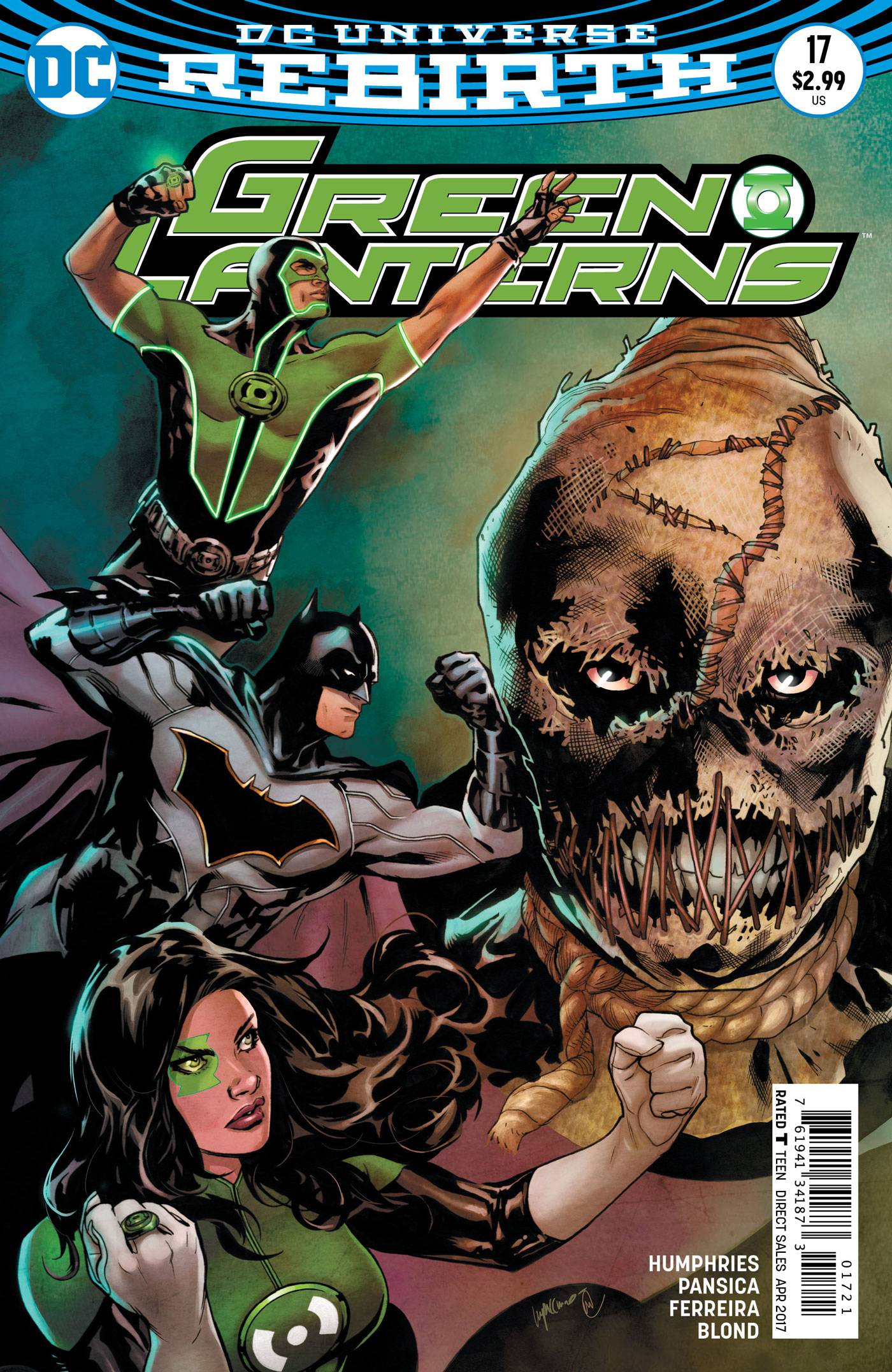 Green Lanterns #17 Variant Edition (2016)