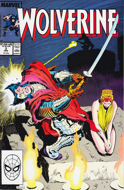 Wolverine #3 [Direct](1988)-Very Fine (7.5 – 9)