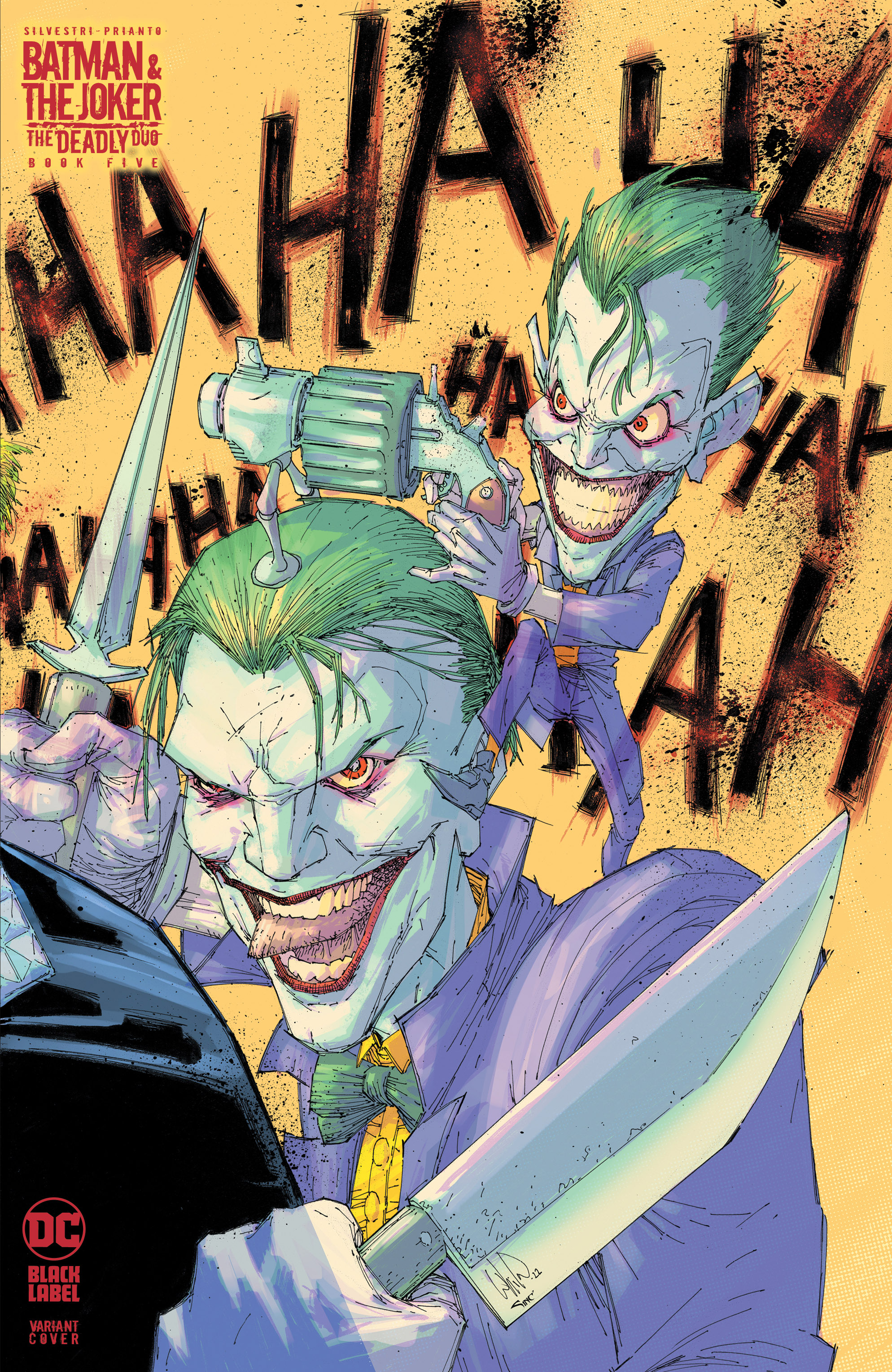 Batman & The Joker The Deadly Duo #5 Cover C Whilce Portacio Joker Variant (Mature) (Of 7)