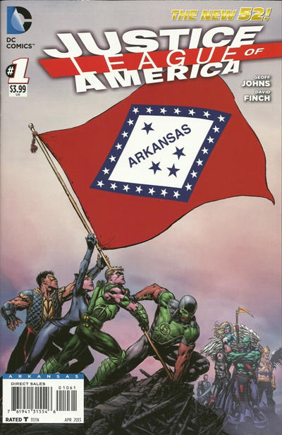 Justice League of America #1 Arkansas Variant Edition