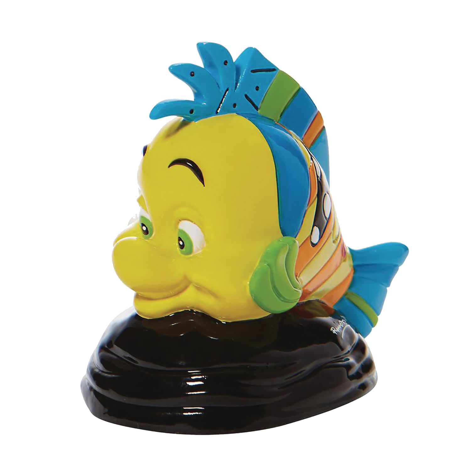 Disney Britto Little Mermaid Flounder 2.25 Inch Figure