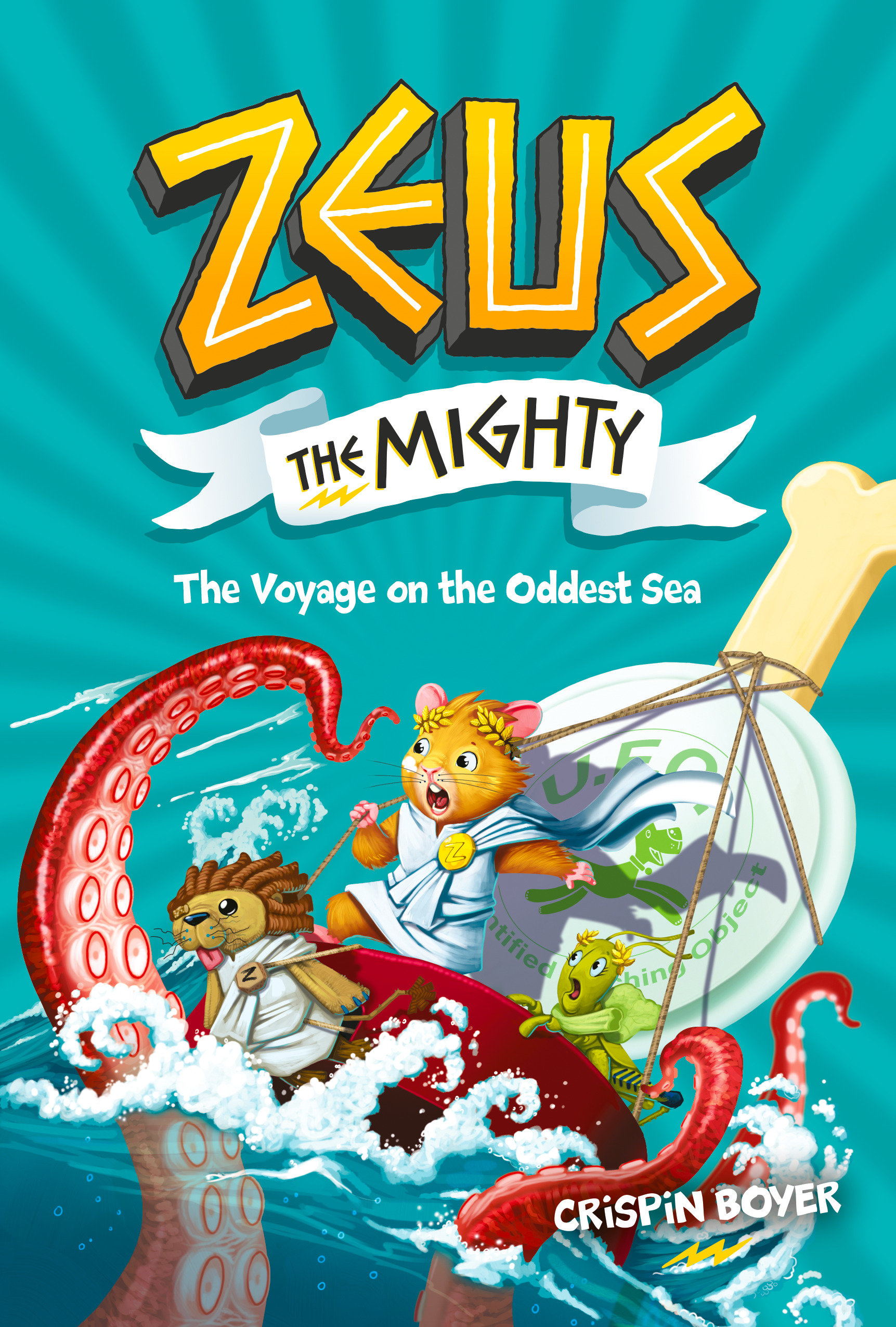 Zeus The Mighty: The Voyage On The Oddest Sea (Book 5) (Hardcover Book)
