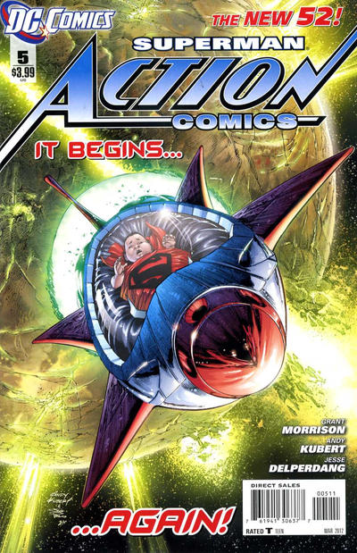 Action Comics #5 [Direct Sales]-Near Mint (9.2 - 9.8)