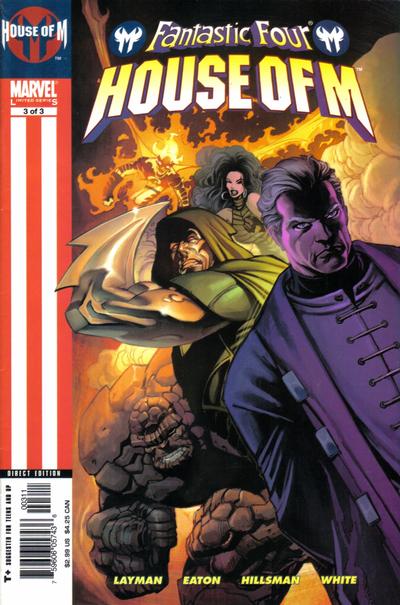 Fantastic Four: House of M #3-Very Fine (7.5 – 9)