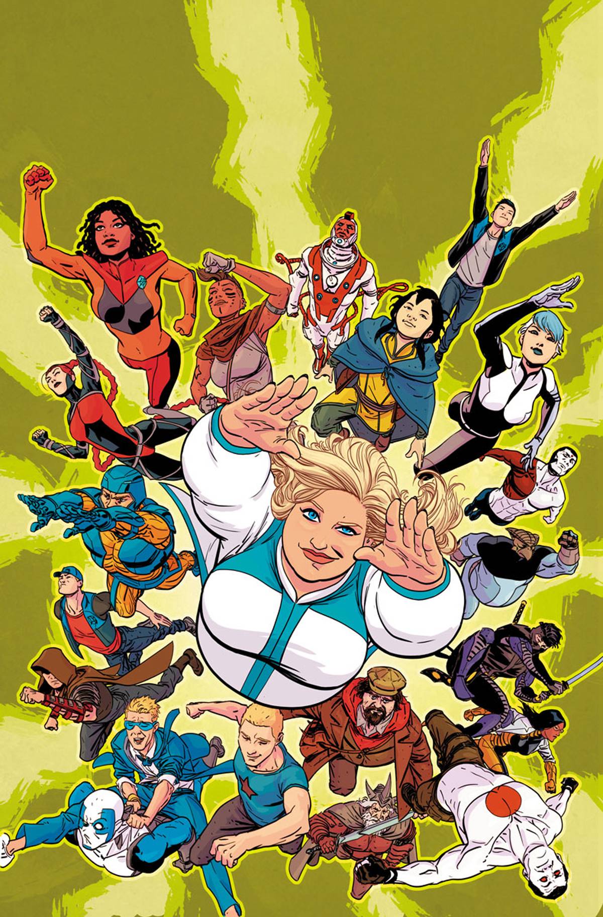 Faith and the Future Force #1 Cover B Kano