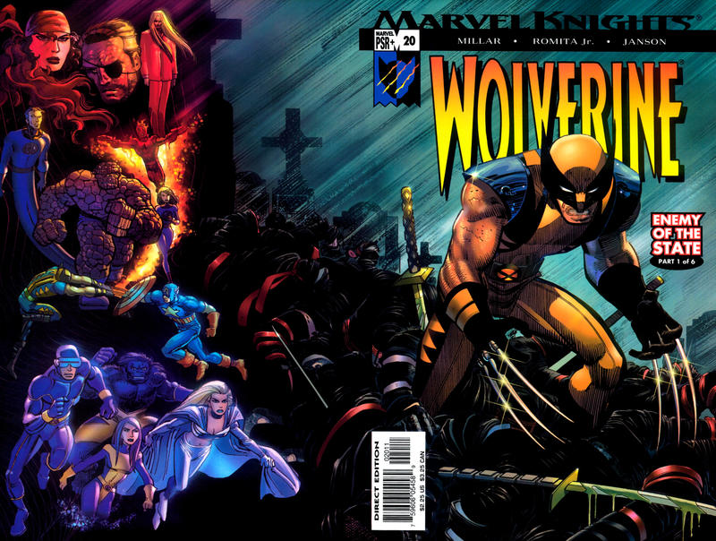 Wolverine #20 [Direct Edition]-Near Mint (9.2 - 9.8)