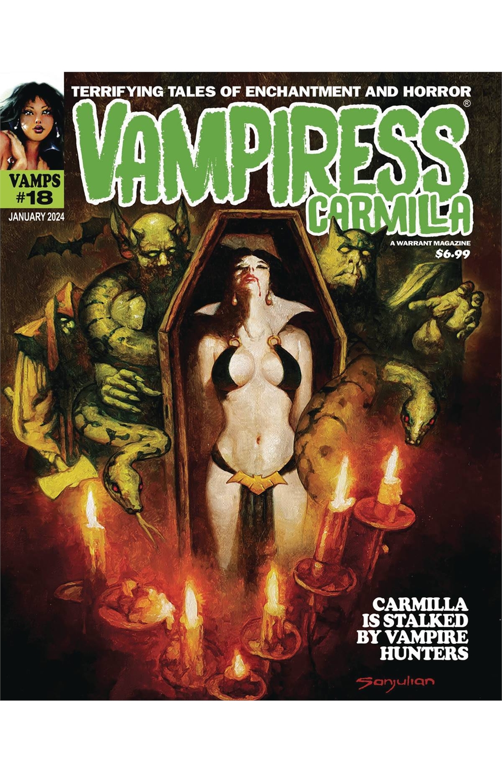 Vampiress Carmilla Magazine #18 (Mature)