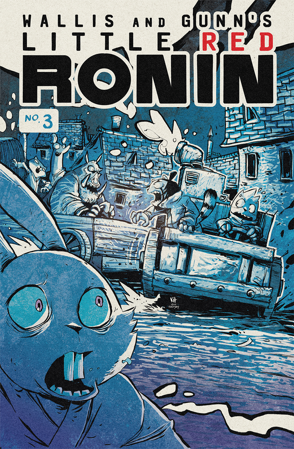Little Red Ronin #3 Cover B Thank You Incentive Wallis (Mature)
