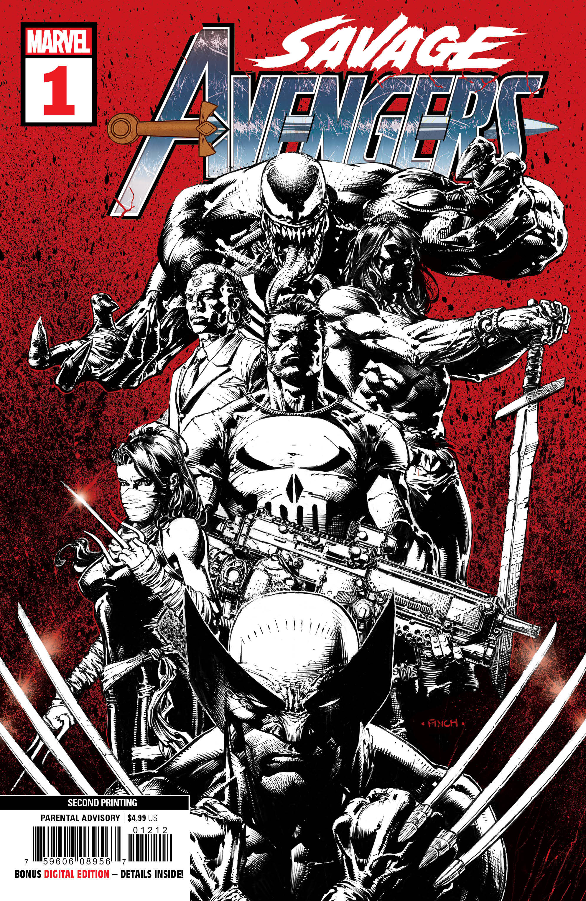 Savage Avengers #1 2nd Printing Deodato Variant (2019)