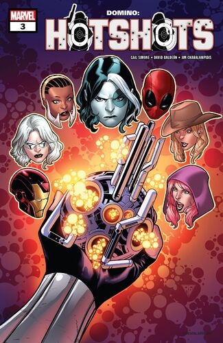 Domino: Hotshots # 3 Signed By Gail Simone