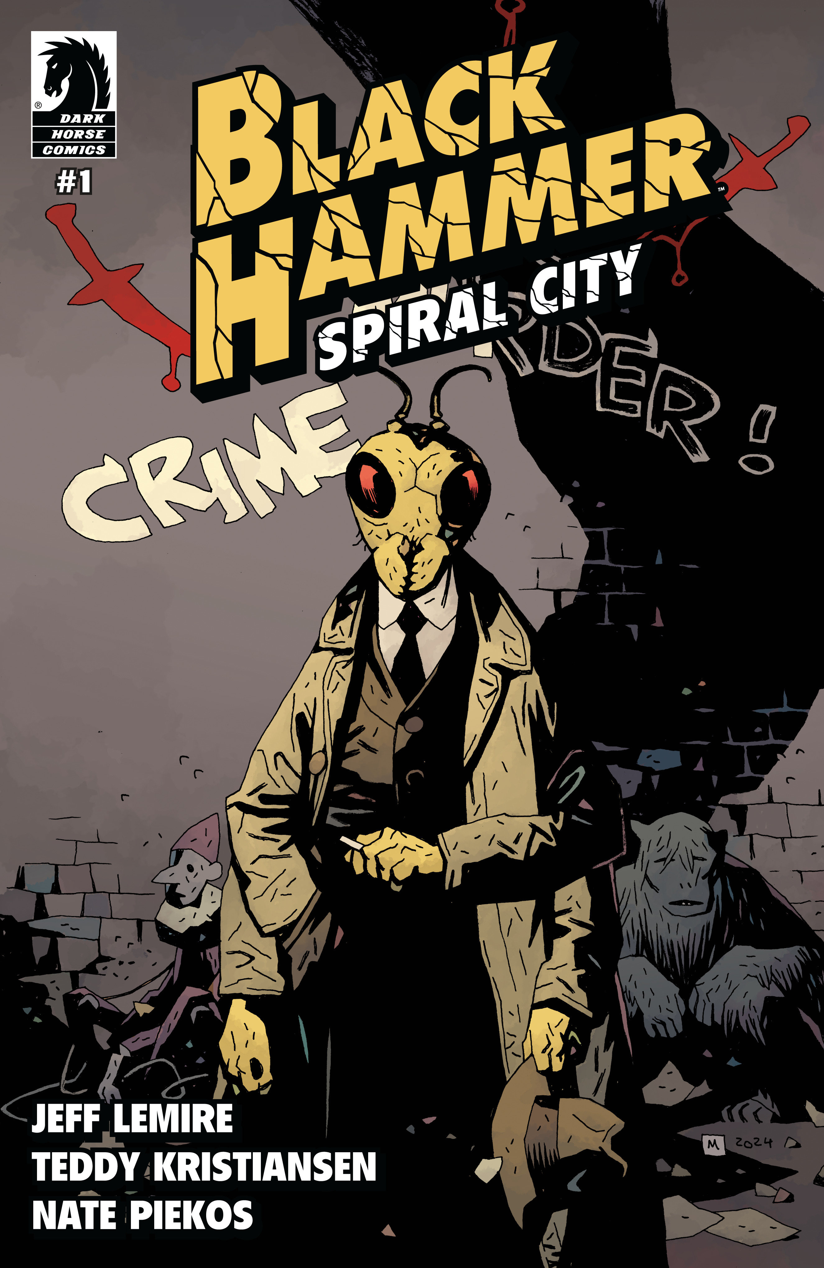 Black Hammer: Spiral City #1 Cover B (Mike Mignola)