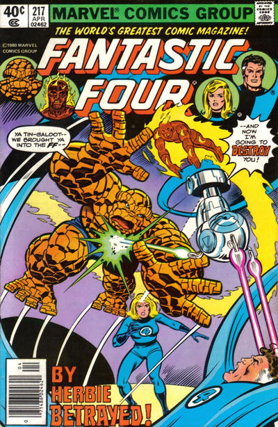 Fantastic Four #217 [Newsstand]-Good (1.8 – 3)