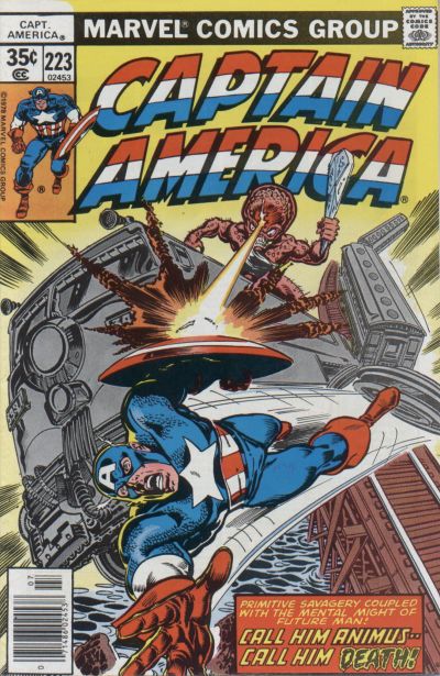 Captain America #223 [Regular Edition]-Fine (5.5 – 7)