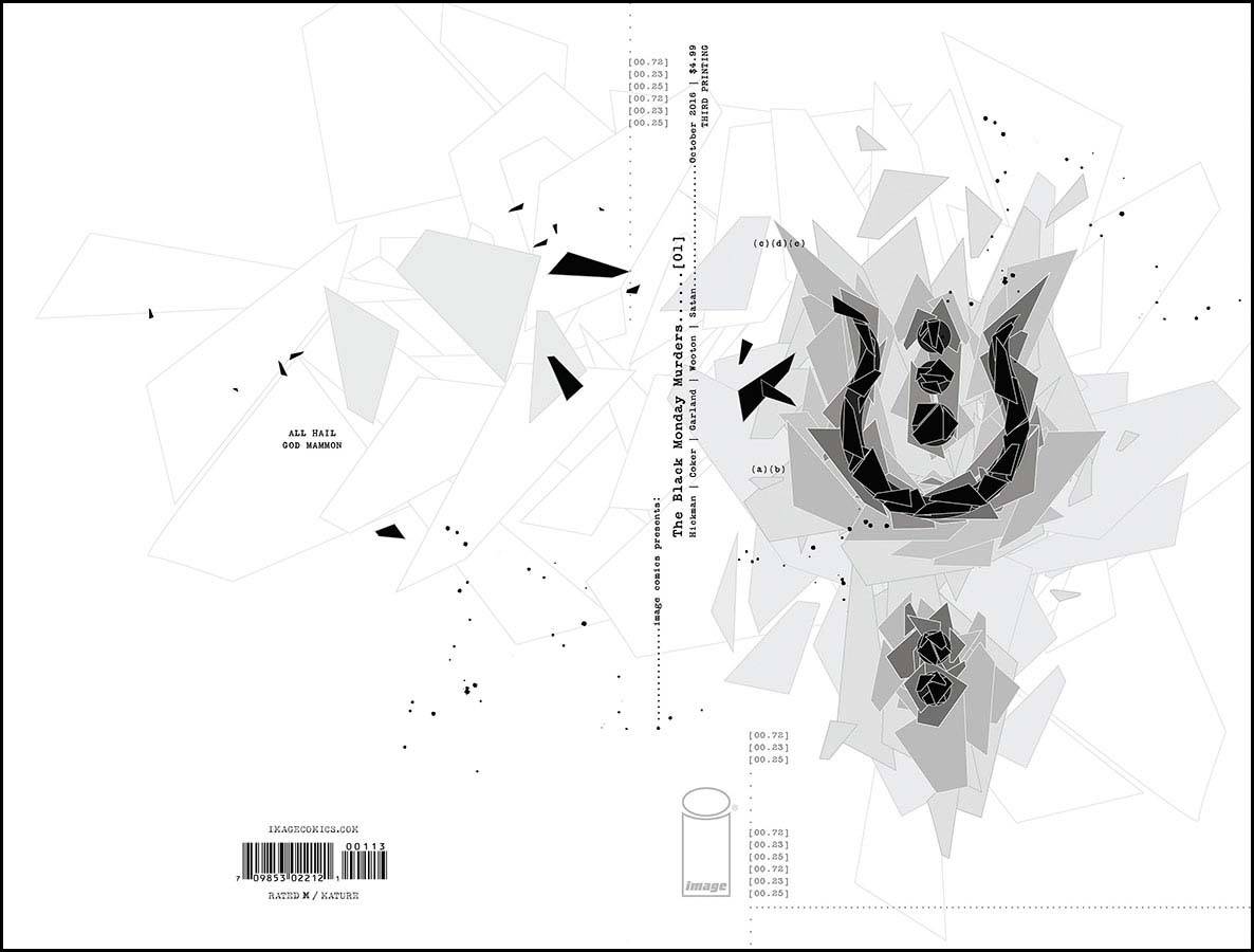 Black Monday Murders #1 3rd Printing