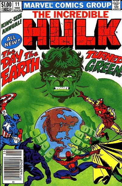 The Incredible Hulk Annual #11 [Newsstand]-Very Good (3.5 – 5)