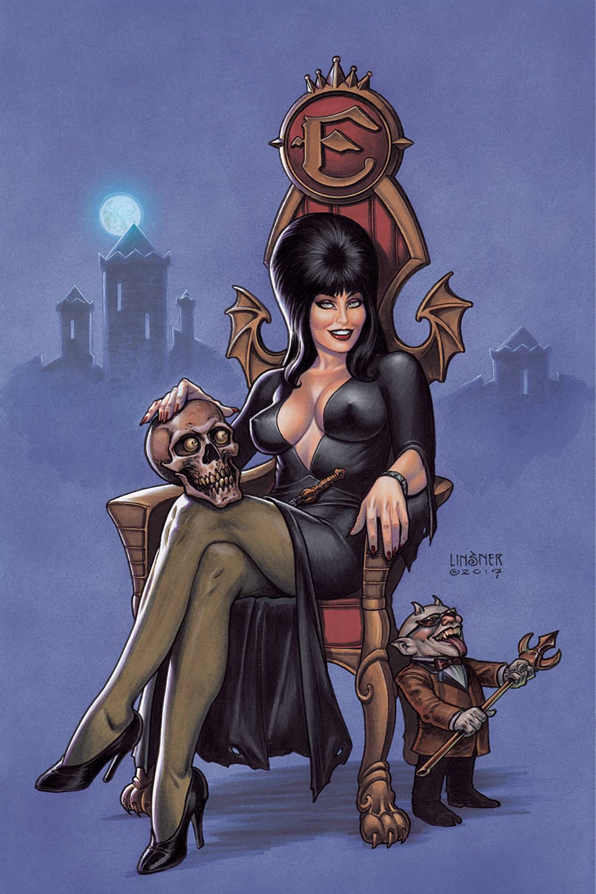 Elvira Mistress of Dark #1 Cover H 20 Copy Linsner Virgin