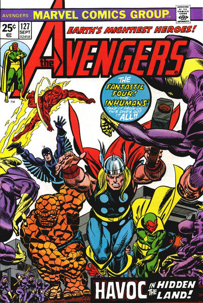 Avengers #127 Above Average/Fine (6 - 8)