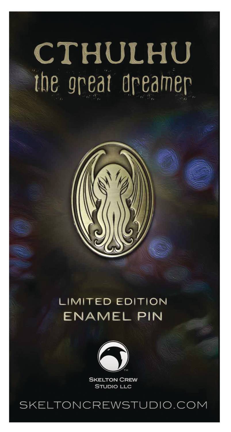 Cthulhu Great Dreamer Limited Edition Enamel Pin