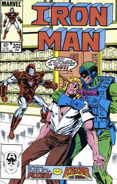 Iron Man #202 [Direct]-Near Mint (9.2 - 9.8)