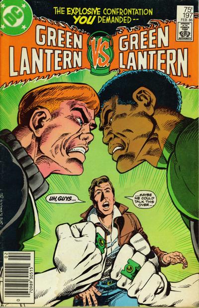 Green Lantern #197 [Newsstand]-Fine (5.5 – 7)