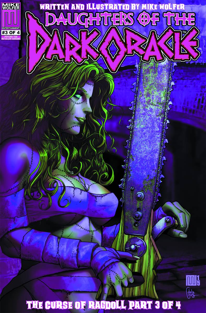 Daughters of the Oracle #3 70's Psycho 1 for 5 Incentive