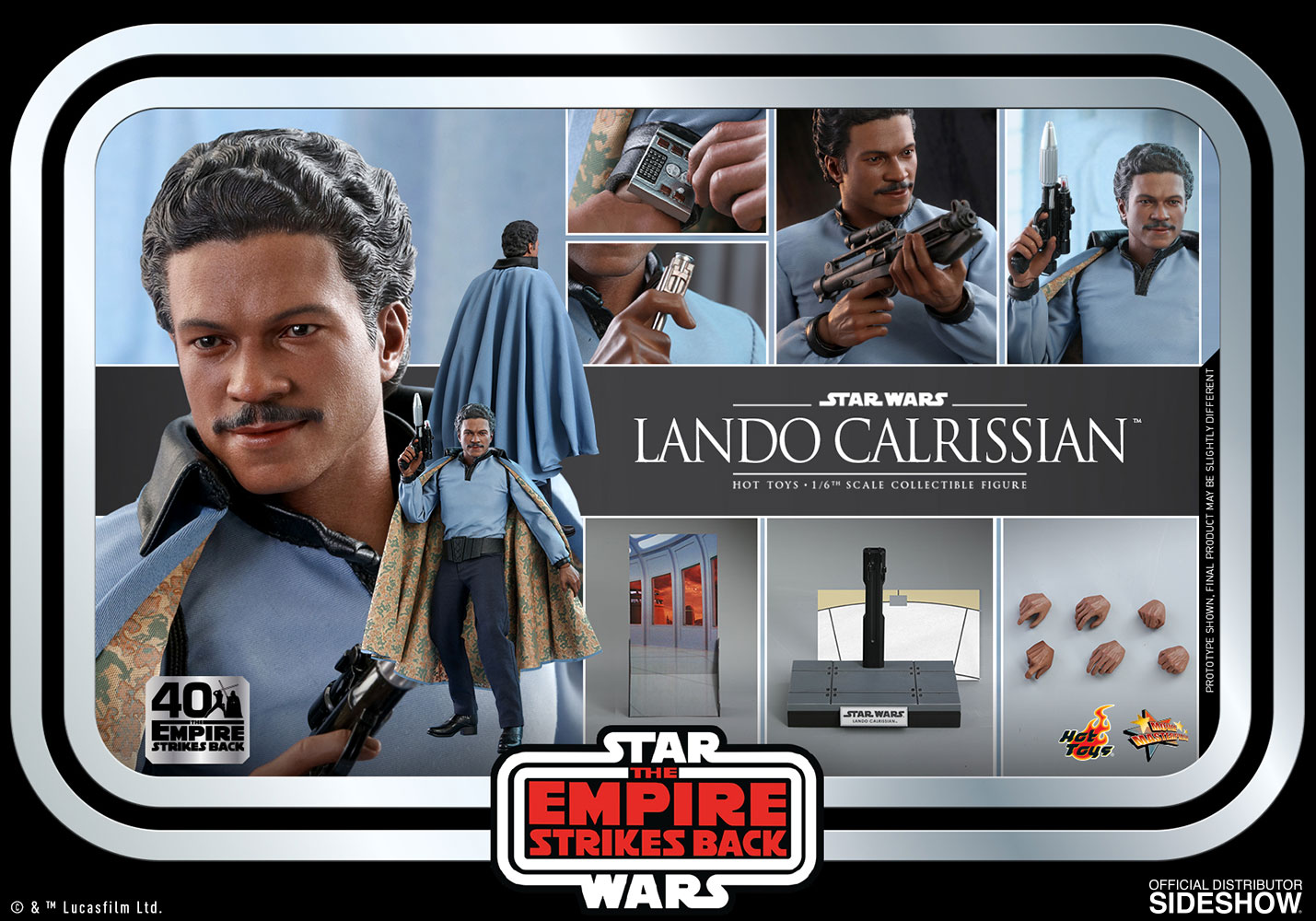 Lando Calrissian™ Sixth Scale Figure By Hot Toys