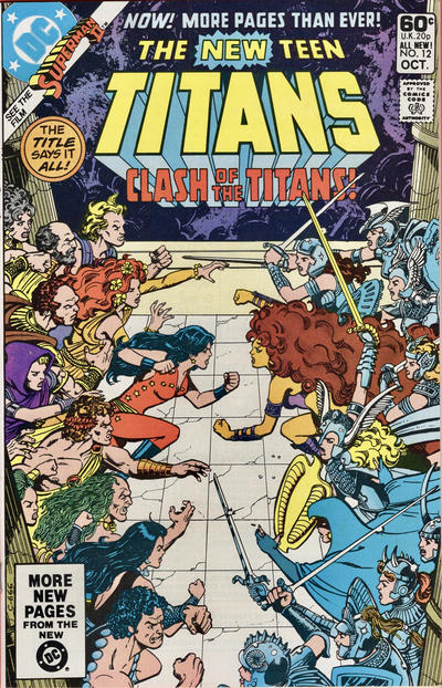 The New Teen Titans #12 [Direct]-Near Mint (9.2 - 9.8)