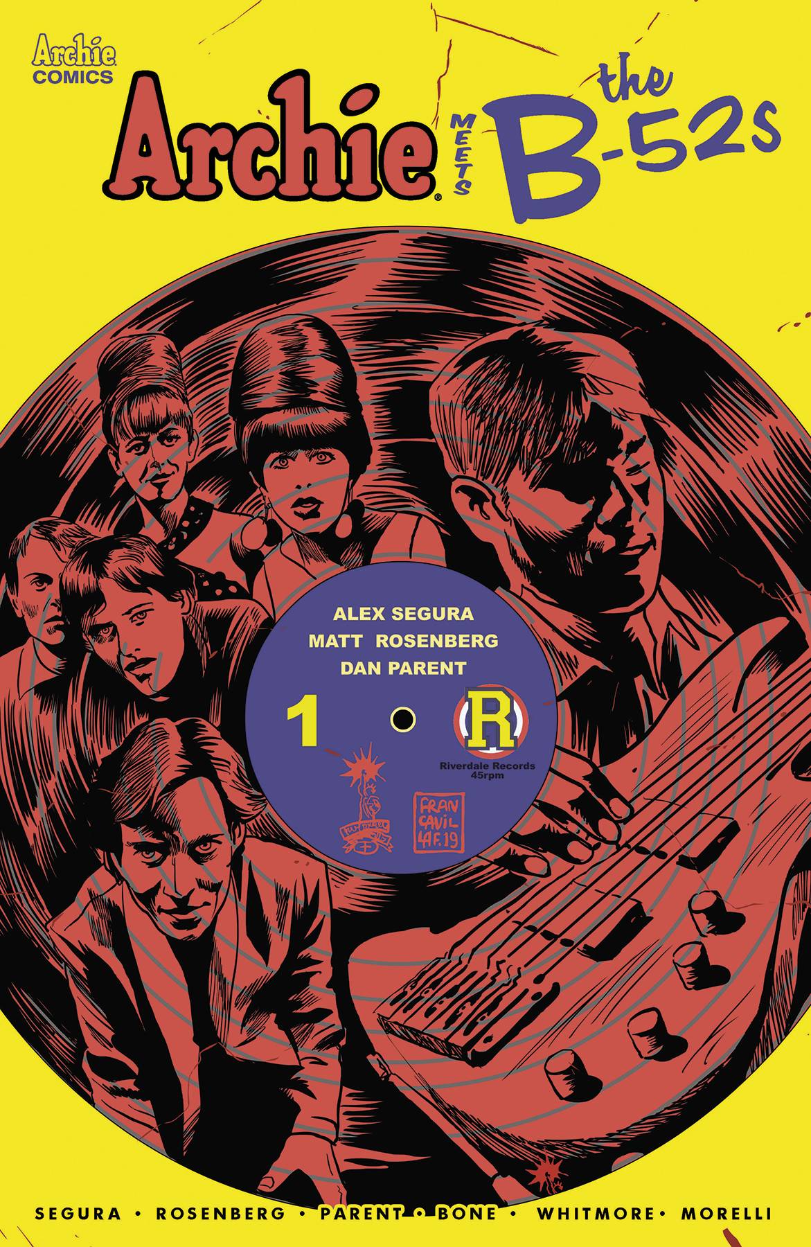 Archie Meets B-52s #1 Cover E Francavilla