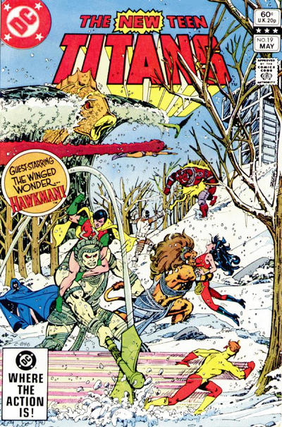 The New Teen Titans #19 [Direct]-Near Mint (9.2 - 9.8)