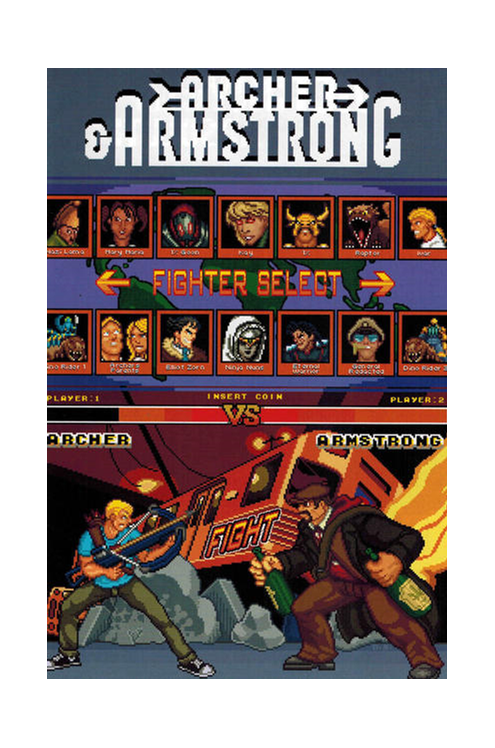 Archer & Armstrong (Vu) #14 Orderall 8-Bit L2 Variant