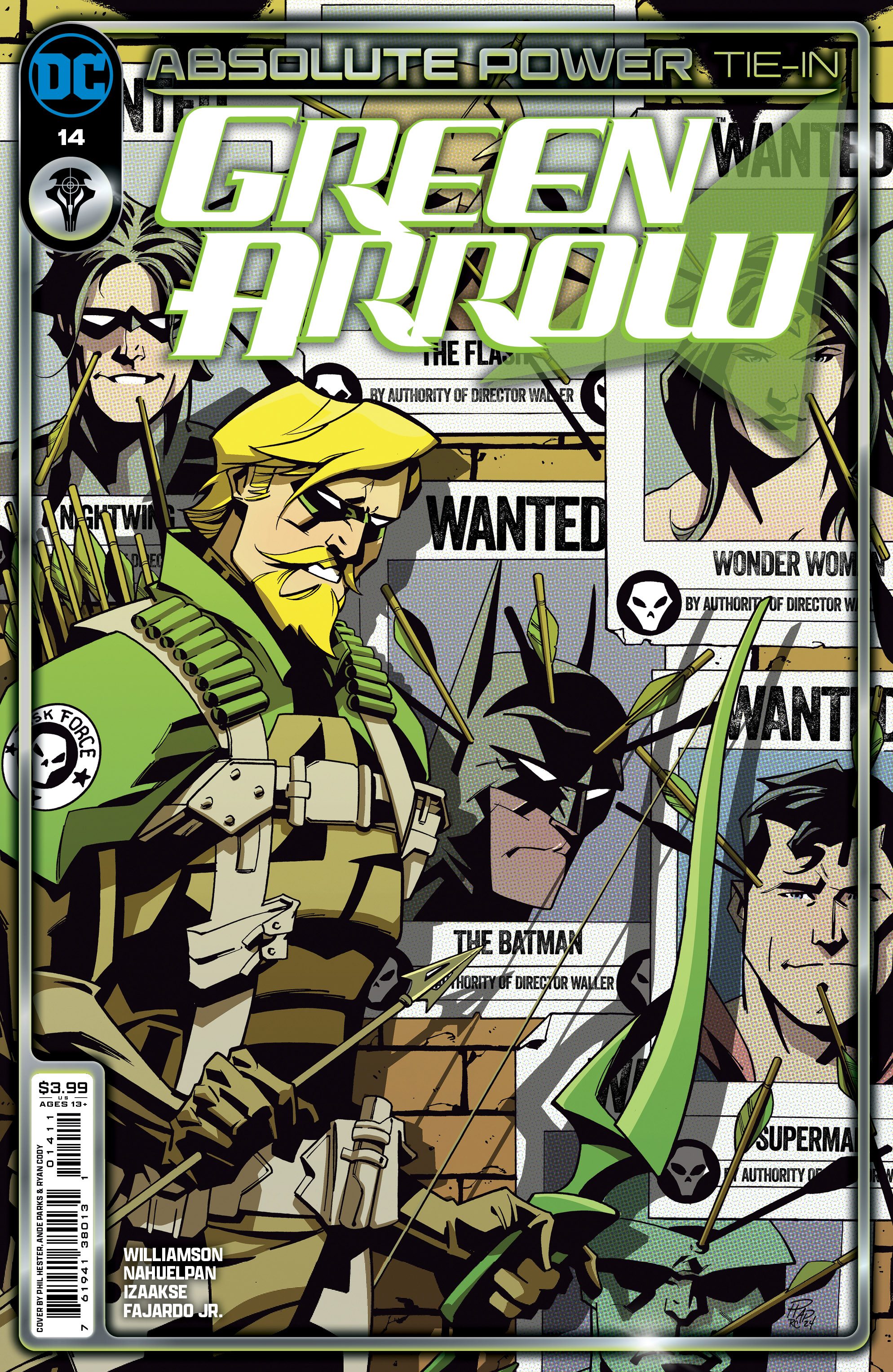 Green Arrow #14 Cover A Phil Hester (Absolute Power)