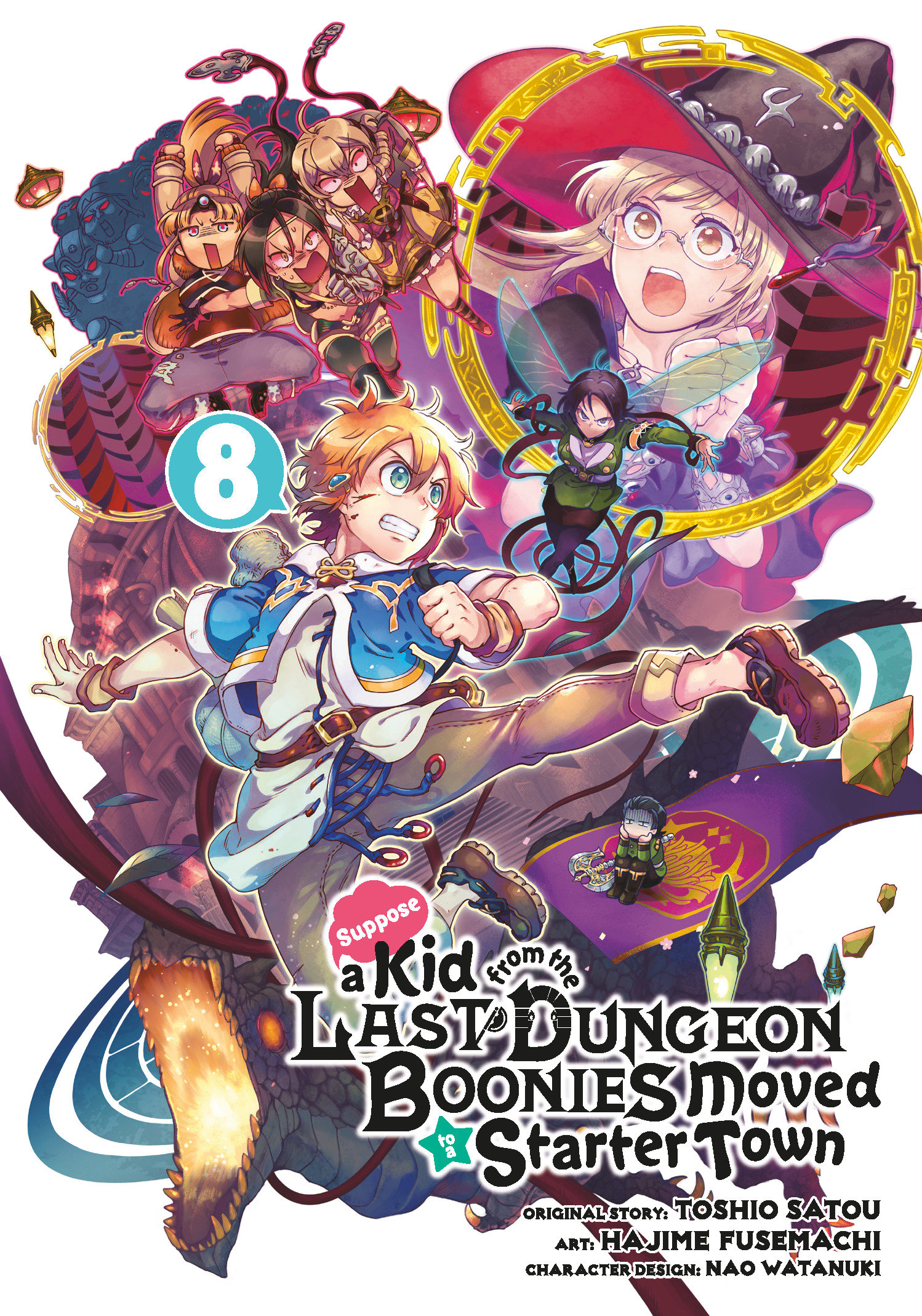 Suppose a Kid from the Last Dungeon Boonies Moved to a Starter Town Manga Volume 8