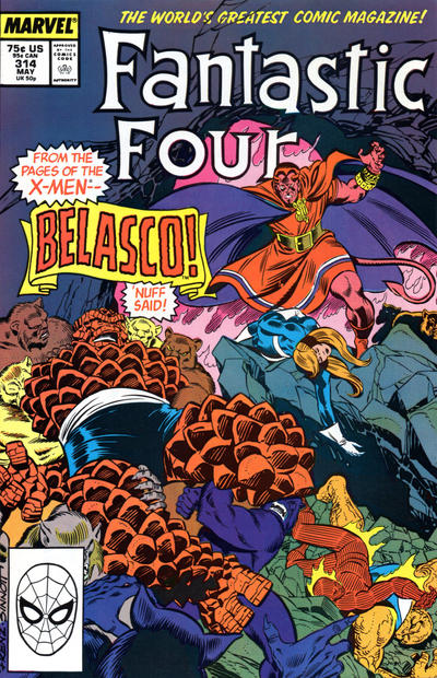 Fantastic Four #314 [Direct]-Fine (5.5 – 7)