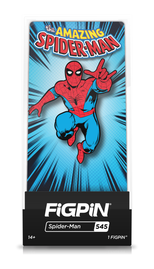 Marvel Classics Spider-Man Figpin Classic Enamel Pin