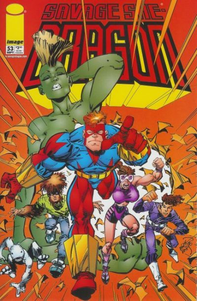 Savage Dragon #53-Very Good (3.5 – 5)