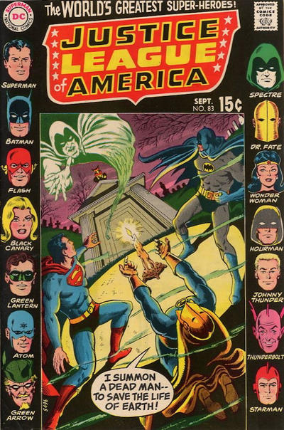 Justice League of America #83-Very Good (3.5 – 5)