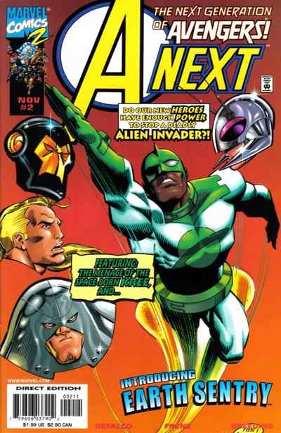 A-Next #2 [Cover A]-Very Fine (7.5 – 9) 1st Appearance of Earth Sentry, Son of Bill Foster