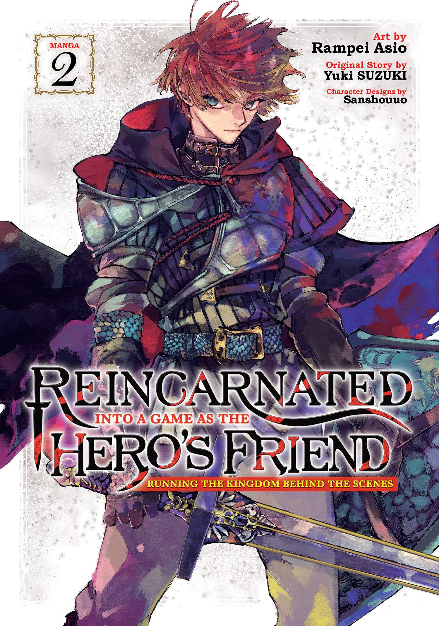 Reincarnated into a Game as the Hero's Friend Running the Kingdom Behind the Scenes Manga Volume 2