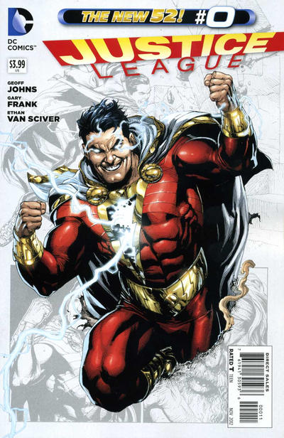 Justice League #0 [Direct Sales]-Near Mint (9.2 - 9.8) 1st Cameo Team Appearance of The Seven Sins 