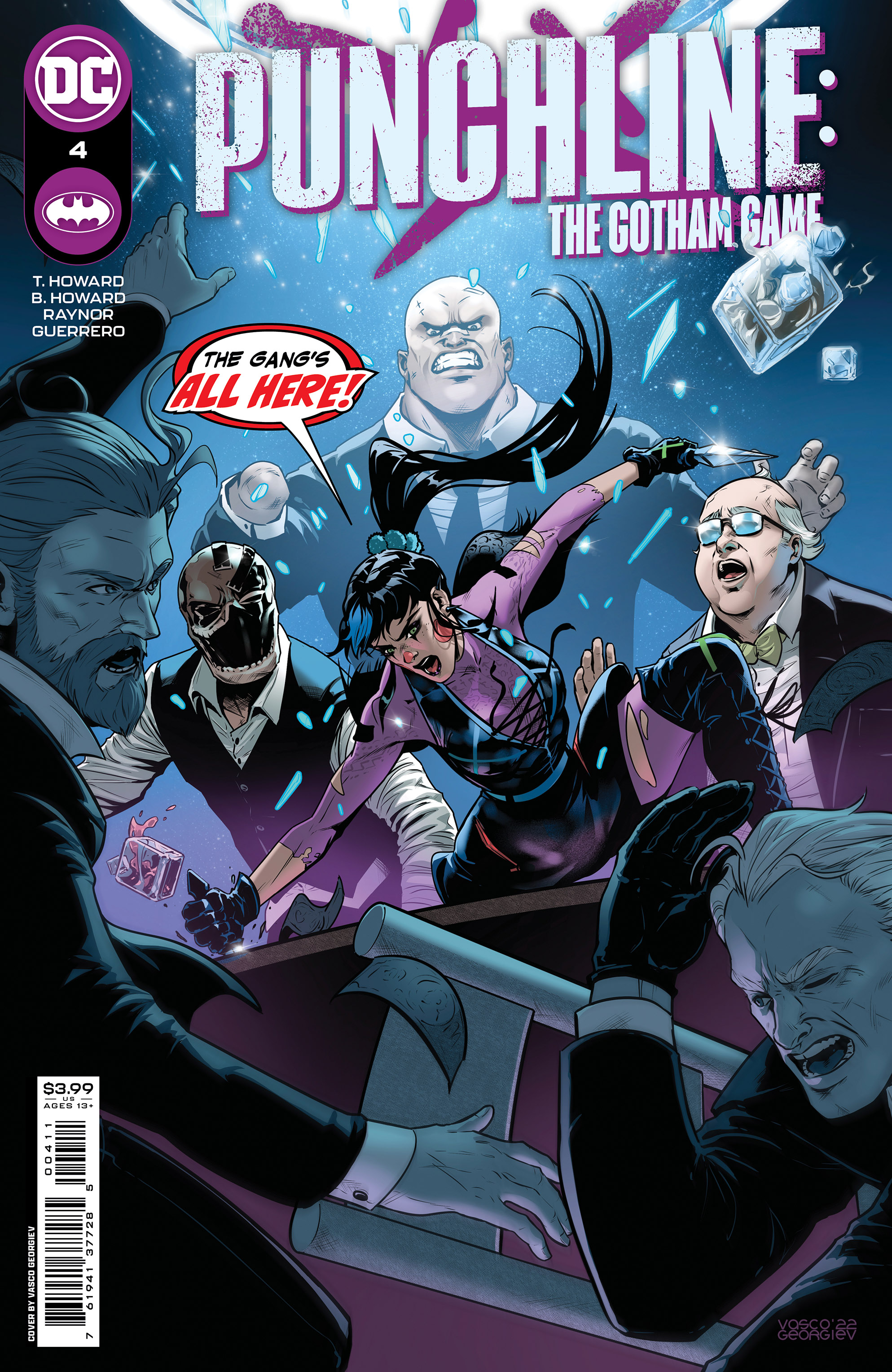 Punchline The Gotham Game #4 Cover A Vasco Georgiev (Of 6)