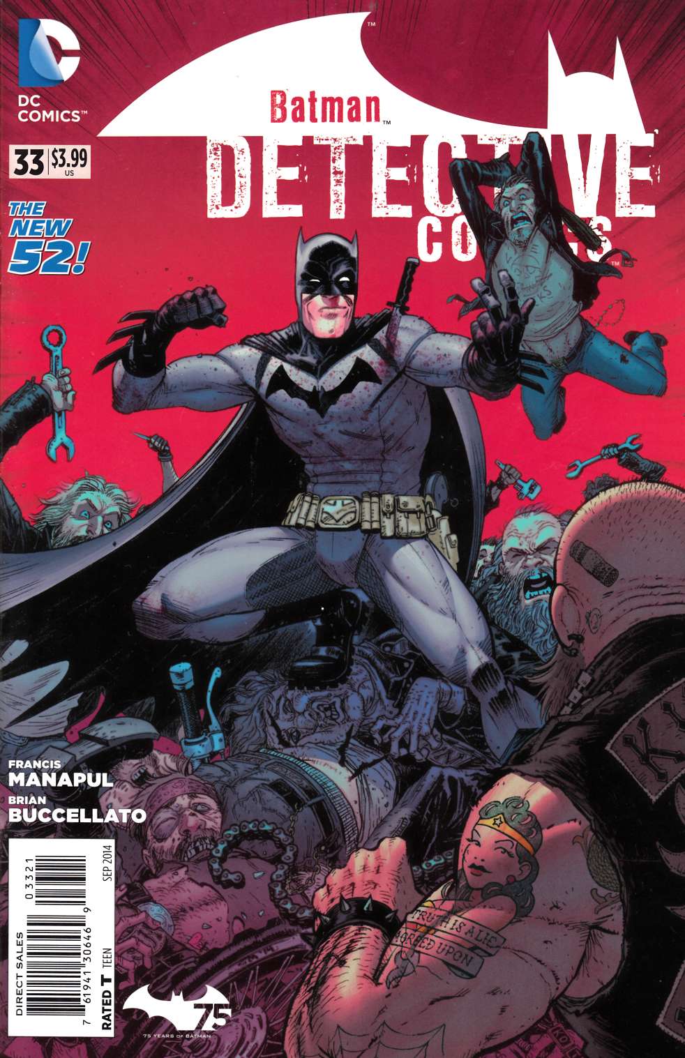 Detective Comics #33 1 for 25 Incentive Tony Moore (2011)