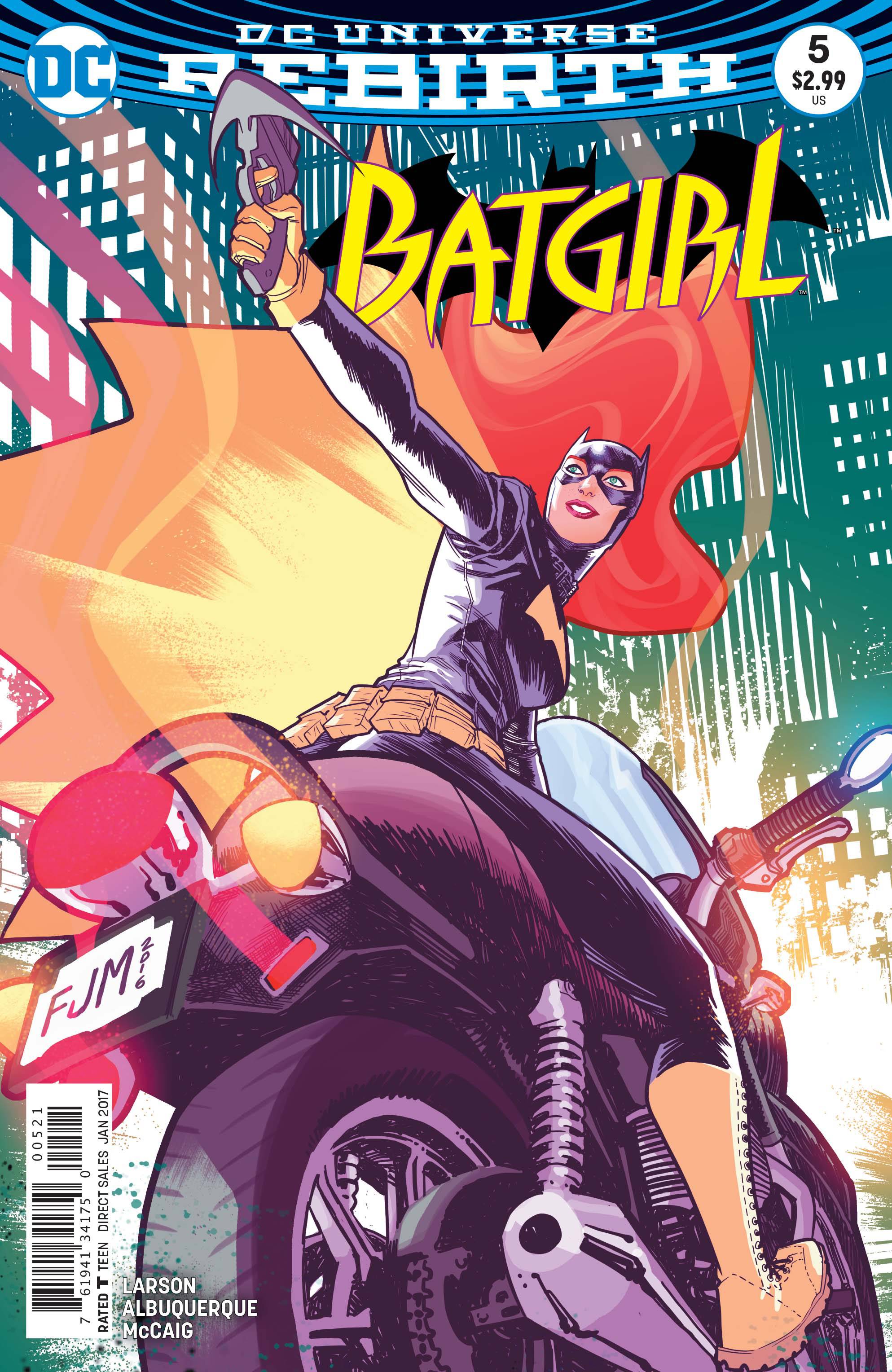 Batgirl #5 Variant Edition (2016)