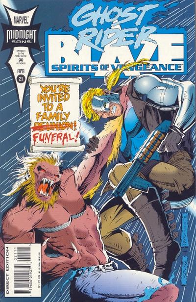 Ghost Rider / Blaze: Spirits of Vengeance #21-Near Mint (9.2 - 9.8)